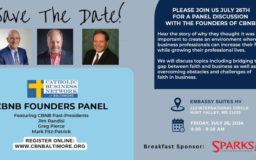 July 2024 Monthly Meeting – CBNB Founders Panel